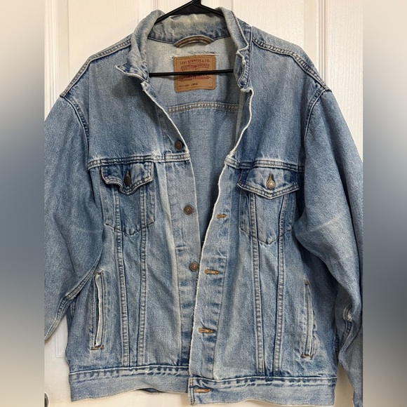 Vintage Levi’s 70507-4890 Denim Trucker Jacket Made in USA Size Large - Picture 2 of 16